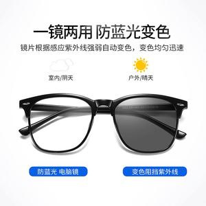 Lunettes photochromiques anti-lumière bleue Danda, unisexes, monture ronde, verres en PC, protection UV, utilisation en extérieur et en intérieur - Product Image 5