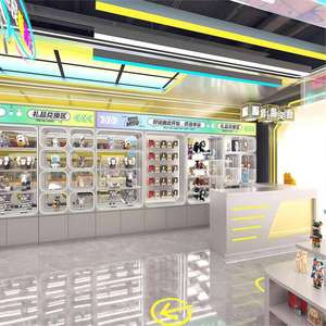 Vitrina de Exhibición para Tienda de Juguetes de Diseño Personalizado en Acero Inoxidable para Diseño y Equipamiento de Tiendas Llave en Mano - Product Image 2