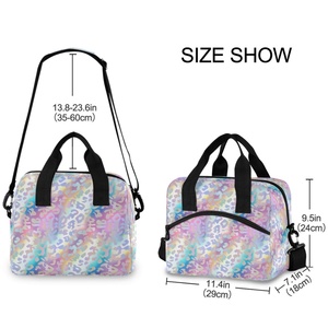 Portable Good Quality Lunch Bag Lunch Thermal Cooler Bag for Work School Outdoor Picnic Aluminum Cooler Bag - Product Image 2