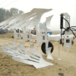 Charrue à socs diesel LEROX haute capacité à 3 rangs, réversible hydrauliquement, avec roulement à billes, garantie 1 an, pour l'agriculture à grande échelle - Product Image 4