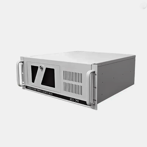 Boîtier métallique sur mesure en tôle, châssis avec poignée et fenêtre de ventilation pour équipement électronique - Product Image 1