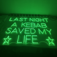 Panneau LED néon de bienvenue avec numéro de table 30x14.4cm, lampe de bureau USB, veilleuse pour mariage, décoration de chambre, publicité, articles gonflables