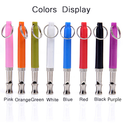 Shengfeng alat latihan anjing untuk menghentikan gonggongan, peluit anjing ultrasonik baja tahan karat perlengkapan hewan peliharaan - Product Image 2