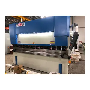 WC67K CNC bending machine with E21 control system 125ton 3200 press brake machine