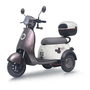 Elektrische driewieler, opvouwbaar, open carrosserie, 1-persoons driewieler - Product Image 1