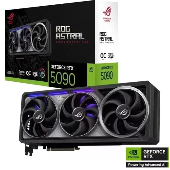 For RTX5090 New ROG Night God OC 32G Fan Desktop Gaming Graphics Card China