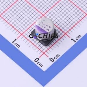 50SVPF10M Solid <b>Capacitor</b> SMD,D6.3xL6mm ( Capacitance: 10uF )( Precision: 20% Rated Voltage: 50V ) - Product Image 1