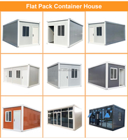 Maison préfabriquée modulaire en acier de 10 pieds, 20 pieds, 40 pieds |   Module de construction rapide, respirant et moderne pour écoles, salons, chambres et bureaux