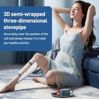 Appareil de massage des jambes sans fil entièrement automatique, pression d'air, airbag, compresse chaude, charge USB, masseur de mollets