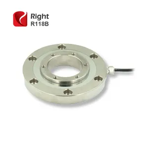 Penjualan terlaris R118B kompresi dan tekanan sensor kekuatan sel beban 50 kn IP 66 flange tipe