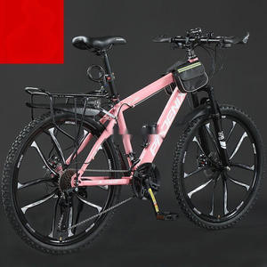 <span class=keywords><strong>Bicicleta</strong></span> de Montaña para Adultos, Estudiantes, Hombres, Adolescentes, Ligera, 21 Velocidades, Cuadro de Acero Ordinario, Freno de Disco, Todoterreno, con Amortiguador - Product Image 4