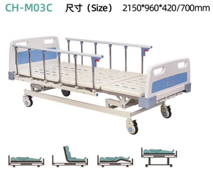 FY-M03C Больничная койка с тремя ручными встряхиваниями - Product Image 5
