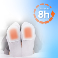 Nouveau produit soulagement de la douleur vente à chaud Patch chauffant pour les pieds jetable chauffe-pieds utilisation hivernale coussins chauffants pour les pieds
