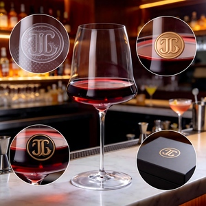 Ensemble de gobelets à <span class=keywords><strong>vin</strong></span> rouge en <span class=keywords><strong>verre</strong></span> soufflé à la main Josephinen classique de grande taille en gros, prêt pour l'usage en hôtel et en fête - Product Image 2