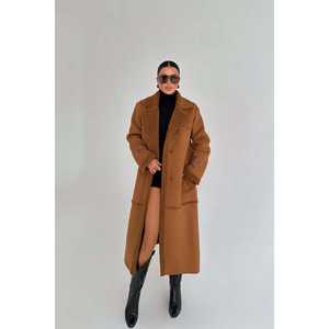 Abrigo de Piel de Oveja con Detalle de Botones, Abrigo Reversible de Talla Grande para Mujer, para Otoño/Invierno, Forro de Nailon Transpirable - Product Image 3