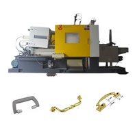 Máquina de Fundición a Presión Automática de 280T para Aleación de Zinc, Máquina de Fundición a Presión de Cámara Caliente para Manijas de Agarre