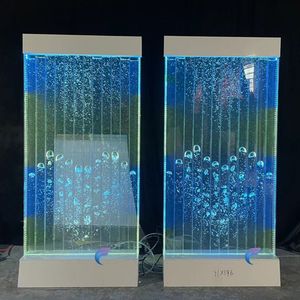 Mur de bulles d'eau acrylique dansant avec éclairage LED pour la décoration intérieure de restaurant - Product Image 2