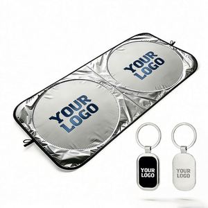 Wholesale Logo Foldable Sunshade <b>Shade</b> Screen for Dealer Promo Business Gift Windshield Car Sun Shield Custom Promotional Gifts - Product Image 1
