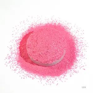 GH5820 Manufacturer Direct Sale Bulk Ultra Fine Red PET Matte Hexagonal Glitter Powder For Nail Makeup Art