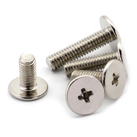 Acier inoxydable M2 M3 M4 Phillips plaquette plate profil ultra bas vis à tête mince