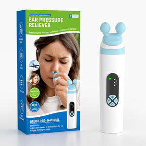 Dispositivo di riduzione della pressione dell'<span class=keywords><strong>orecchio</strong></span> con bilanciatore di pressione del tubo di Eustachio Unclogger per volo/immersione/sinusite - Product Image 1