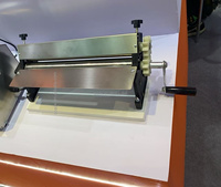 Machine à pâte manuelle 40 cm en acier inoxydable, presse à pâtes manuelle pour Chin Chin, Samosa, peau de ravioli, Roti