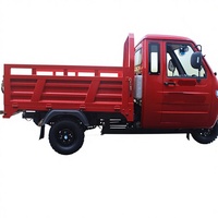 Tricycle à essence 250cc pour le transport de marchandises avec cabine, tricycle à essence à forte capacité de chargement, moto à essence, rickshaw à double moteur