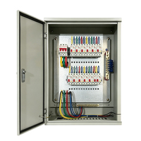 Armoire de distribution d'alimentation CC entièrement préassemblée avec panneau de commande électrique de protection pour les hubs de communication de l'État