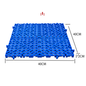 Tuiles de scrabble colorées en pp pvc Carreaux de garage Modulaire rigide antidérapant lave-auto - Product Image 2