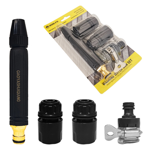 Ensemble <span class=keywords><strong>de</strong></span> pistolet <span class=keywords><strong>de</strong></span> pulvérisation pour tuyau d'arrosage ultime avec buse diamantée et bouteille <span class=keywords><strong>de</strong></span> mousse pour la maison et le lavage <span class=keywords><strong>de</strong></span> voiture -001 - Product Image 2