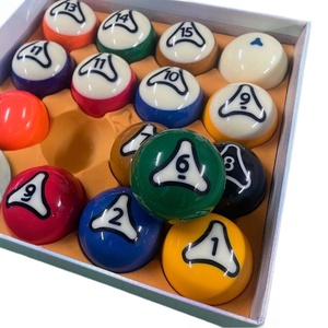 Billes de <span class=keywords><strong>billard</strong></span> 12A en résine, taille américaine, style <span class=keywords><strong>8</strong></span>-<span class=keywords><strong>ball</strong></span>, en cristal, qualité professionnelle, accessoires pour ensemble de <span class=keywords><strong>billard</strong></span> de championnat - Product Image 5