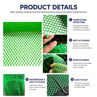 En stock, faible MOQ, livraison rapide, filet en plastique HDPE vierge anti-UV pour poulailler, filet de couvaison pour élevage avicole et clôture aquaculture