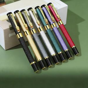 Stylo Métallique de Luxe Nouveauté avec Clip Dragon - Cadeau d'Affaires Personnalisable Encre Noire/Bleue 1,0 mm pour Bureau et École - Product Image 3