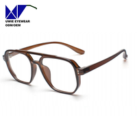 Monture de lunettes optiques TR90 personnalisée OEM, taille 52-17-145, légère et confortable, pour adultes unisexes, MOQ flexible (100 pièces)