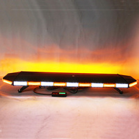 Barres lumineuses LED clignotantes Biaochi 122 cm 48 pouces ambre et blanc compatibles avec les camions de remorquage Hilux et les véhicules d'urgence Chero
