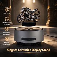 Plataforma Flotante Ecológica con Levitación Magnética y Rotación 360° para Exhibición de Arte y Publicidad