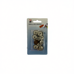 Mnj Snap Fasteners 24Pcs Metal Buttons For Craft Sewing Ref 04797 - Product Image 1