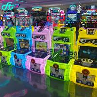 Machine d'arcade pour enfants en forme d'ours en fer, multi-jeux, à monnayeur, armoire de jeu d'amusement, 110/220V, vente en gros
