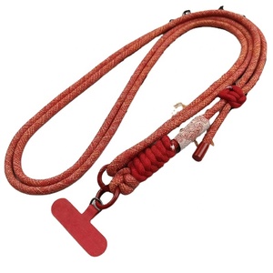 Cordon personnalisé en polyester pour téléphone portable, longue sangle bandoulière pour le cou, idéal pour la randonnée en extérieur, pendentif portable - Product Image 1
