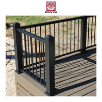 Modernes Design Balkon Outdoor Aluminium Treppen Handlauf Aluminium Balustraden Handläufe