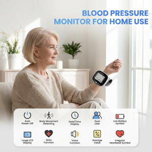 IMDK – tensiomètres numériques, tensiomètre électrique Portable, appareil de mesure de la pression artérielle - Product Image 2