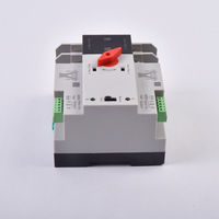 STAOR CB Kelas ATSE 63A 2P Saklar Transfer Otomatis Fase Tunggal (ATS63-2P) 6kA IP20 DIN Rail Manual/Otomatis I-0-II 0.3s