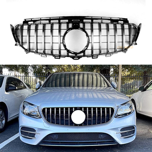 Griglia paraurti anteriore all'ingrosso <span class=keywords><strong>Chrom</strong></span> nero lucido Panamericana E63 GT style per Mercedes Benz classe <span class=keywords><strong>E</strong></span> W213 2016 2017 2018 2019 - Product Image 4