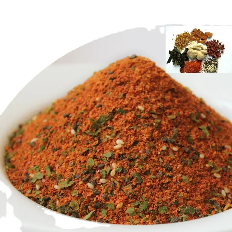 Poudre AD HALAL Raw Cooking Single Herbs & Spices, Single Herbs & Spices Huayuan avec 2 ans de conservation Chili & Pepper Raw Oil