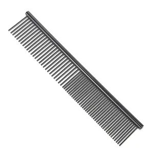 Wholesale Pet Grooming Comb Professional Knot Combs For Dogs Cat Stainless Steel Pet Comb