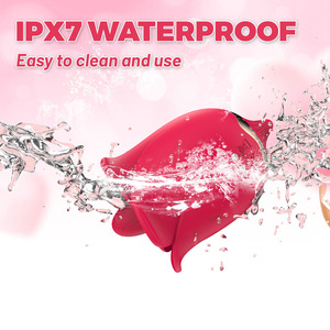 Neue Rose Zunge lecken springende Ei necken weiblichen Schlafsaal Mastur bator Silent Adult Sex Produkt Vibration Orgasmus Spielzeug Adult SEX - Product Image 5