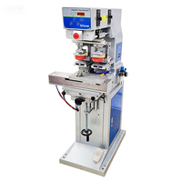 Machine d'impression tampon 2 couleurs pour tissus, cadran de montre et bouchons de bouteille