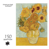 Teka-teki Susun Vincent Van Gogh Starry Sky Mainan Terlaris Mini 1000 Potongan Teka-teki Gambar