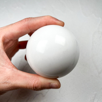 Vente en gros de cristaux boule de Jude en marbre de haute qualité d'environ 60mm sphère de cristal de pierres précieuses pour la décoration