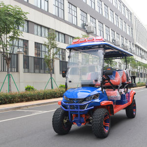 ROYALWAVE Meilleurs <span class=keywords><strong>prix</strong></span> Voiturette de <span class=keywords><strong>golf</strong></span> électrique 6 places 6 roues 72V Lithium-Ion Nouveau design Cadre en aluminium Certifié EEC Buggy 30 km/h - Product Image 5